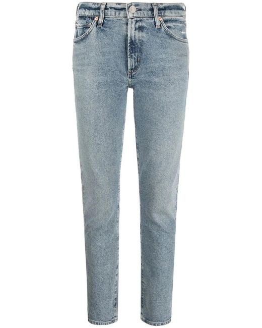 Citizens of Humanity Blue Skyla Cigarette Jeans