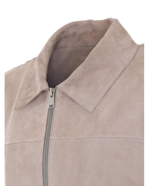 Arma Pink Hardin Zip-Up Bomber Jacket for men