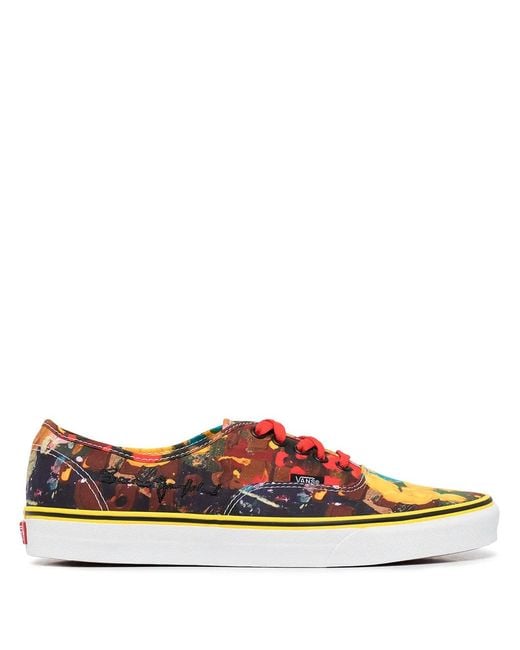 Vans Multicolor Authentic Graphic-Print Sneakers for men