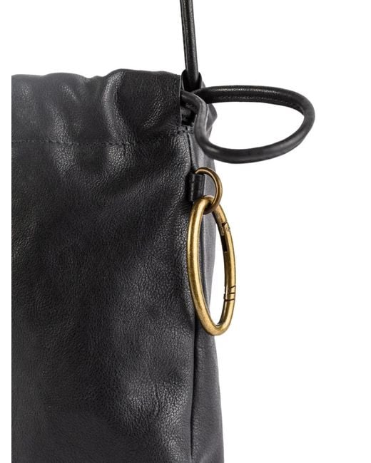 Bea Mombaers Black Large Drawstring Handbag