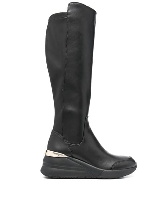 Liu Jo Black Alysa 65Mm Knee Boots