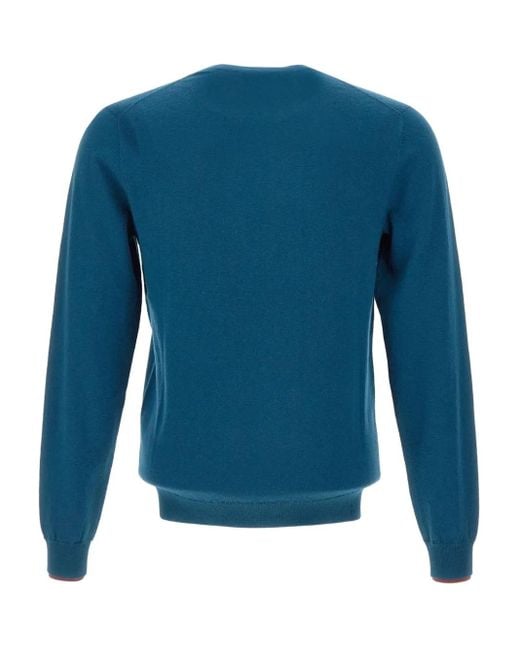 Sun 68 Blue Crew-Neck Sweater for men