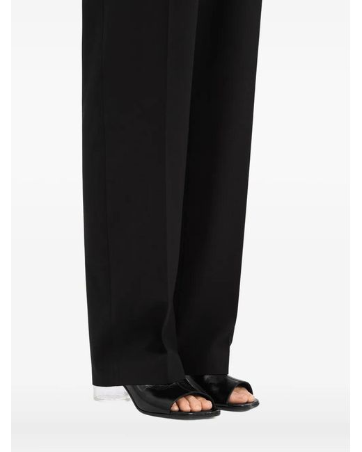 MM6 by Maison Margiela Black Anatomic Mules