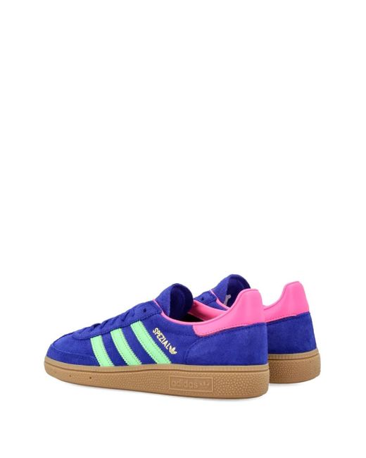 Zapatillas Handball Spezial de ante con tres rayas Adidas de color Blue