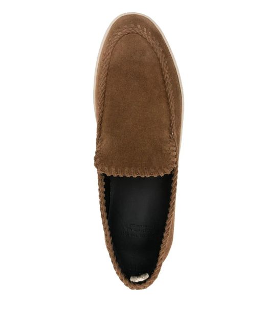 Officine Creative Brown Herbie Loafers for men