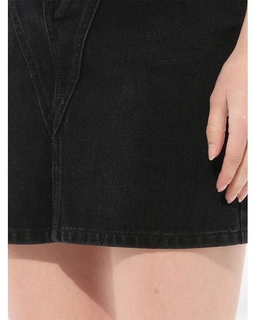 Givenchy Denim Mini-Rok in het Black