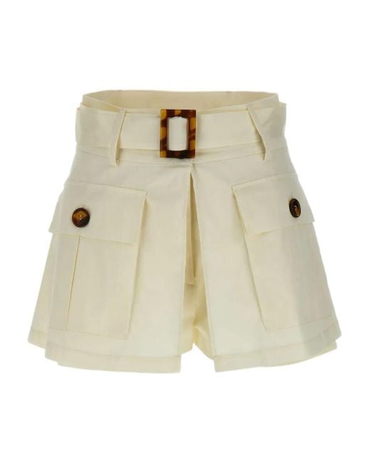 LES FILLES D'EVA Natural Safari Shorts