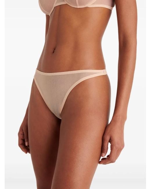 Eres Natural Promesse Sheer Mesh Tanga Briefs