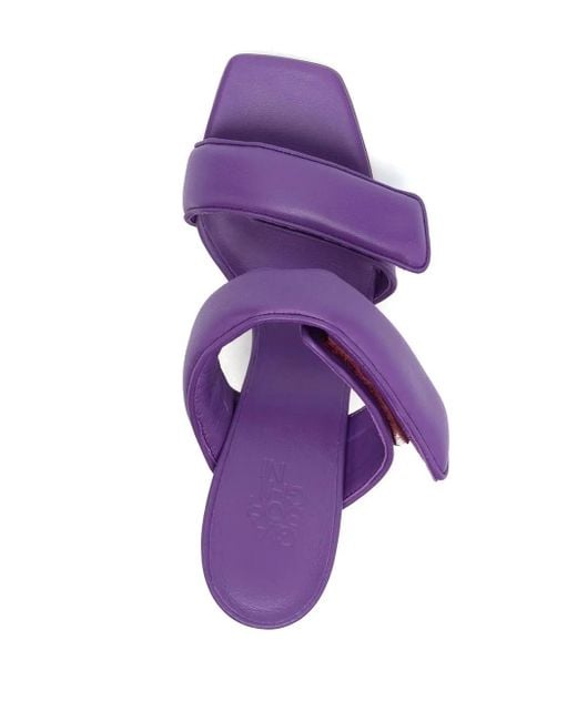 Gia Borghini Purple X Pernille Perni 100Mm Sandals