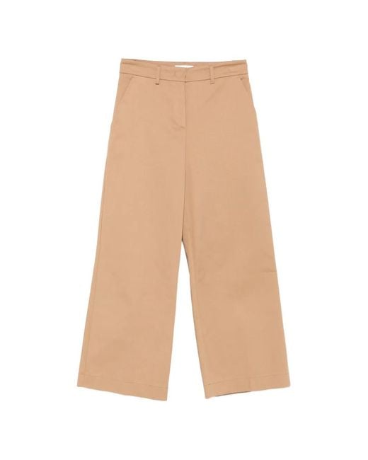 NINA 14.7 White Pantalon Ample À Coupe Courte