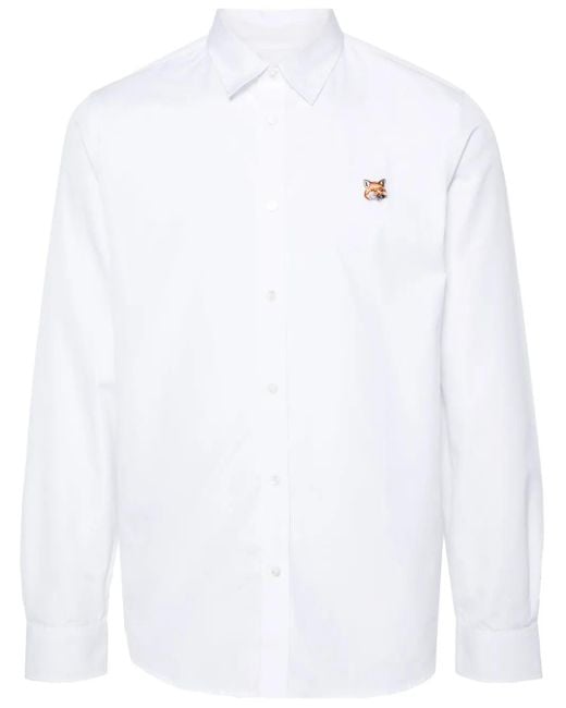 Maison Kitsuné White Shirts for men