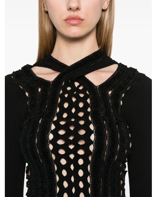 Sinéad O'Dwyer Black Shibari Sweater