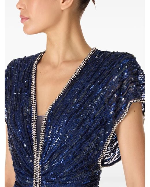 Jenny Packham Blue Zola Gown