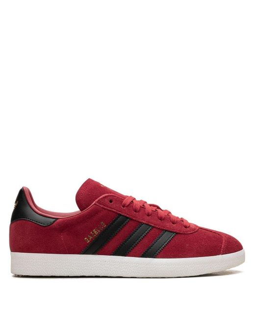 Adidas Gazelle "manchester United" Sneakers in het Red