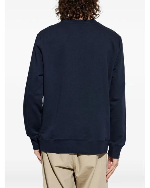 Paul Smith Blue Zebra-Patch Sweatshirt for men