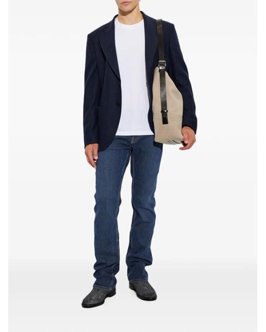 Etro Black Paisley-Print Suede Chelsea Boots for men