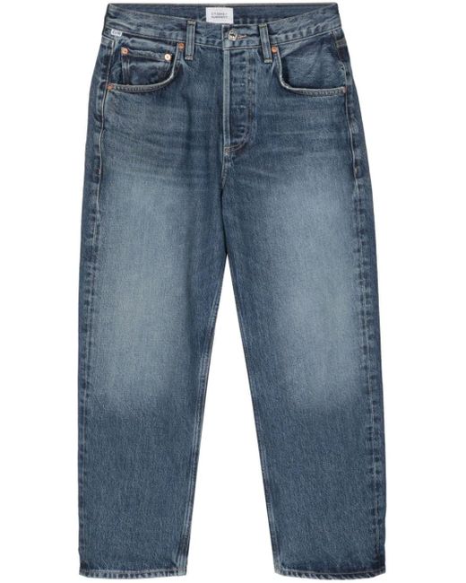 Citizens of Humanity High Waist Jeans in het Blue