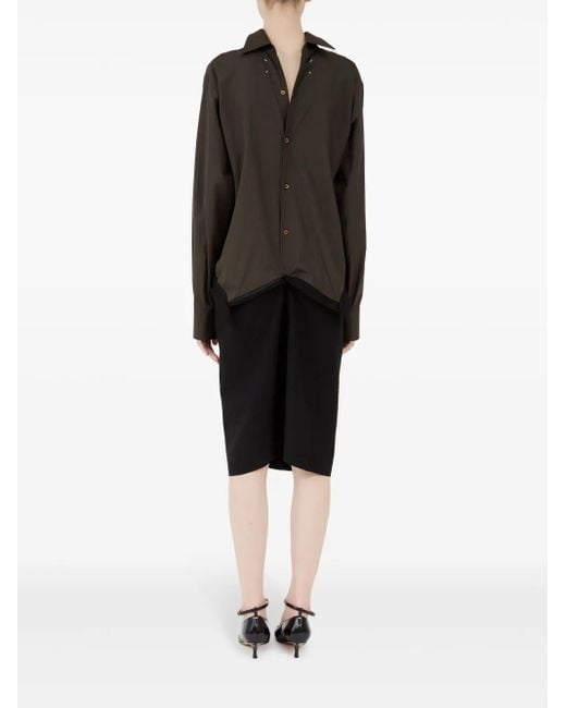 Maison Margiela パネル ドレス Black