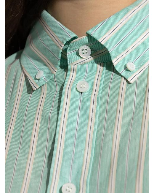 Balenciaga Green Cocoon Shirt