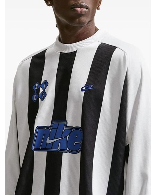 Nike Blue Goalie Long-Sleeve T-Shirt for men