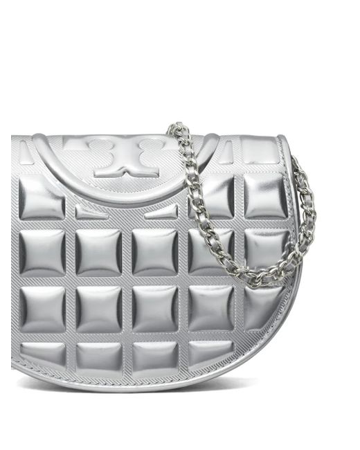 Tory Burch White Fleming Mini Bag