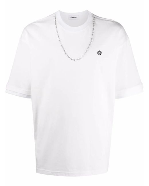 Ambush White T-shirts And Polos for men