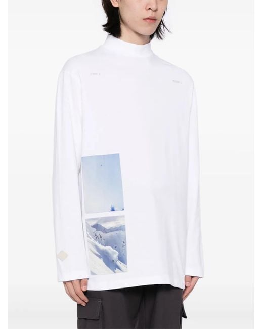 Spoonyard Blue X Taro Tamai Alaska Cotton T-Shirt