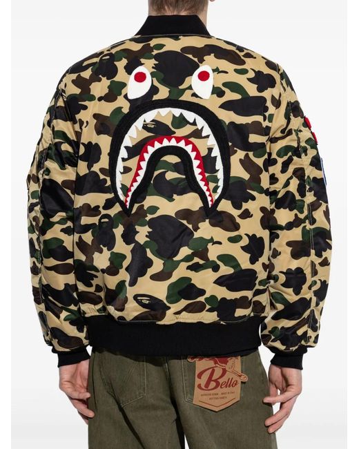 A Bathing Ape メンズ イエロー カモフラージュ ジャケット 【公式通販】