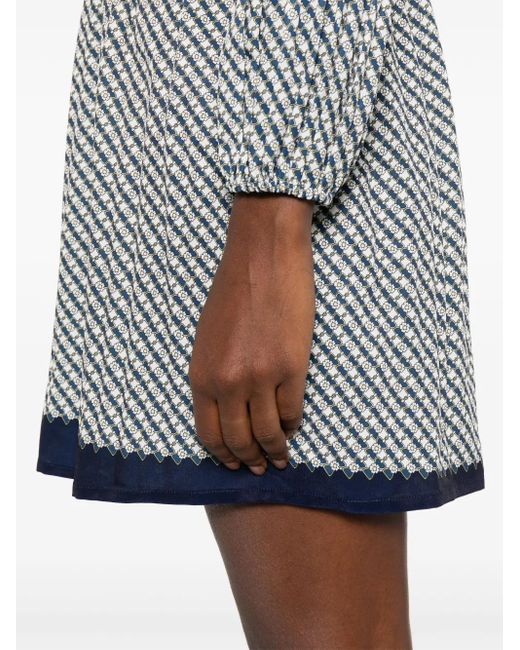 Maje Gray Minikleid Mit Print