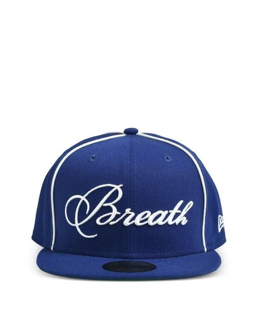 BREATH Blue X New Era Brim Cap for men