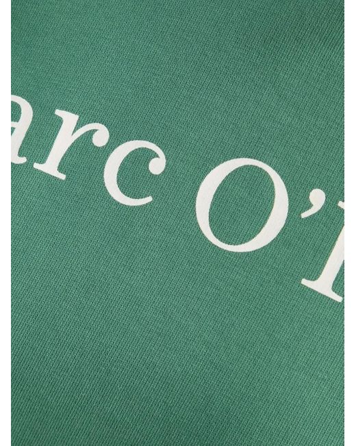 Sudadera con capucha y logo Marc O' Polo de color Green