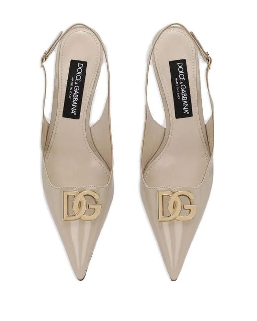 Dolce & Gabbana White Flat Shoes
