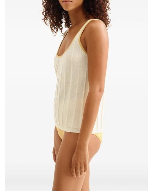 Eres White Rivale Tank Top