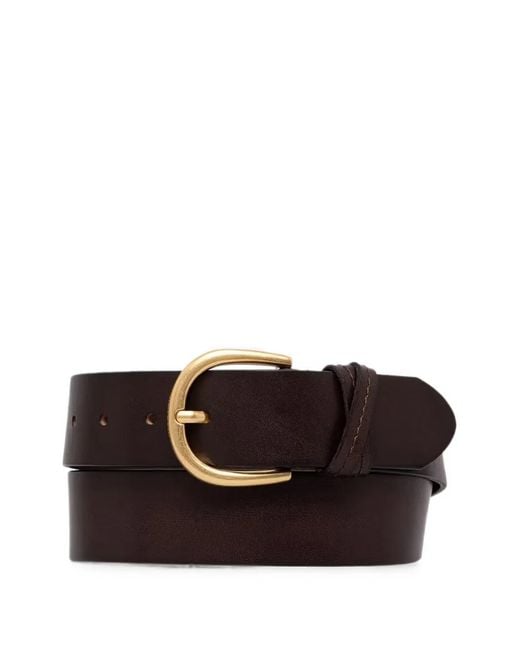 Marc O' Polo Black Edis Buckle-Fastening Belt