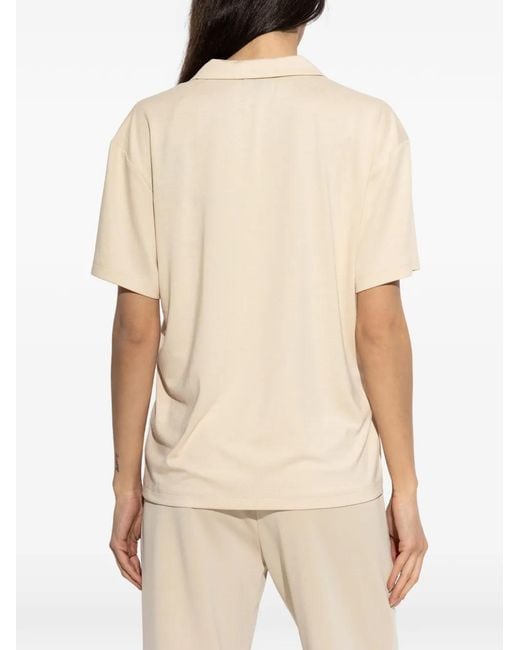 EA7 Natural V-Neck T-Shirt