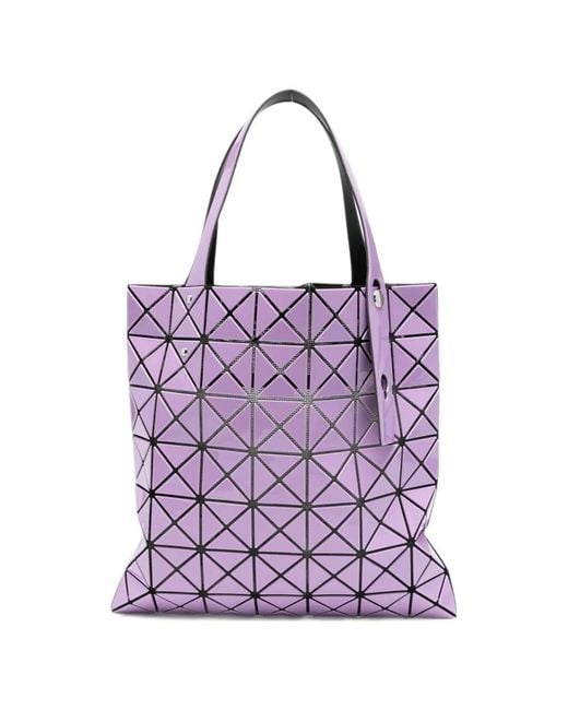 Issey Miyake Purple Prism Gloss Tote Bag