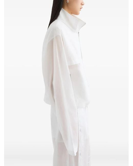 Jil Sander White Lightweight Jacket