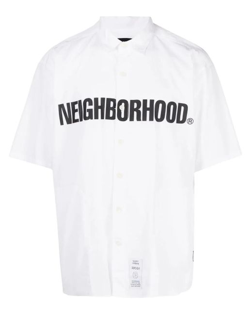 Neighborhood White Trad Shirt for men