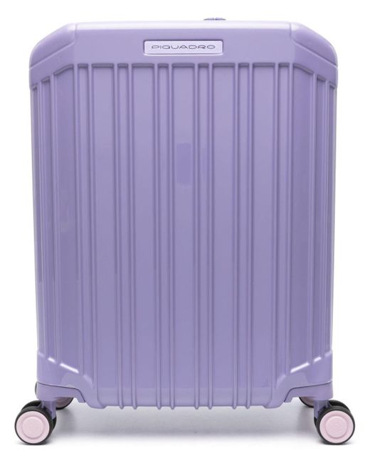 Piquadro Koffer Met Vier Wielen in het Purple