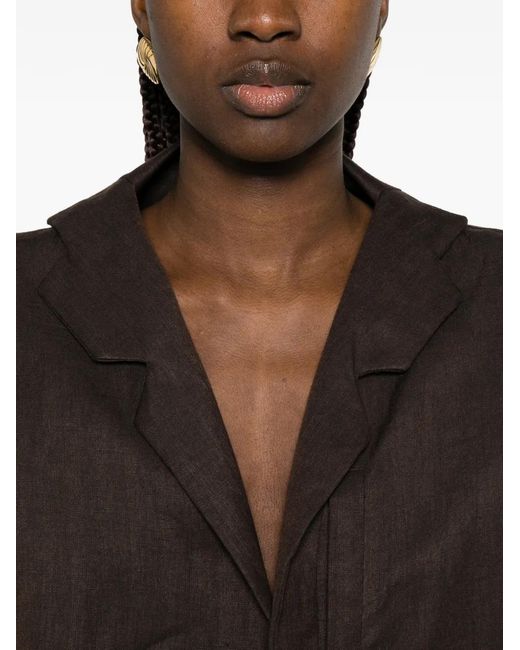 BATAKOVIC Belgrade Brown Cropped Blazer