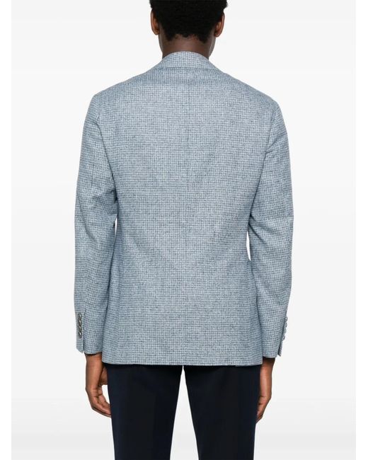 Brunello Cucinelli Blue Suit-Type Jacket for men