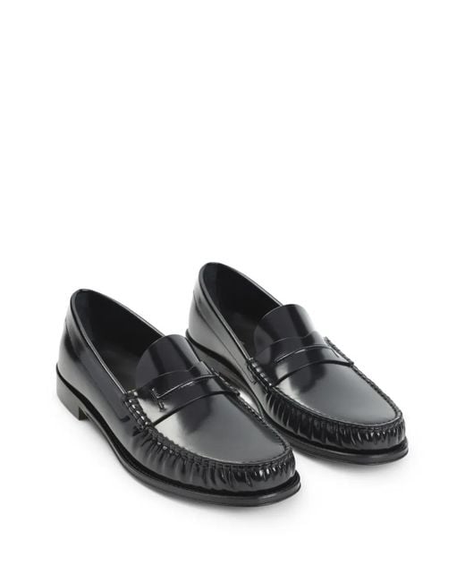 Tom Ford Black Leather Loafers for men