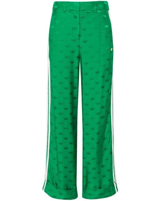 Adidas Green Adidas Premium Jacquard Pants