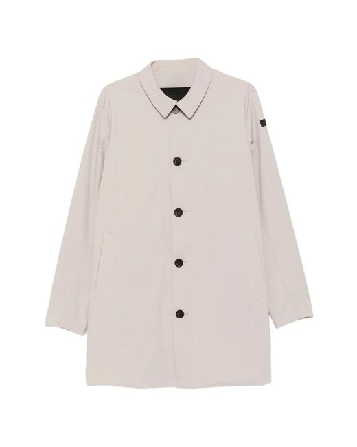 Rrd White Single-Breasted Jacket for men