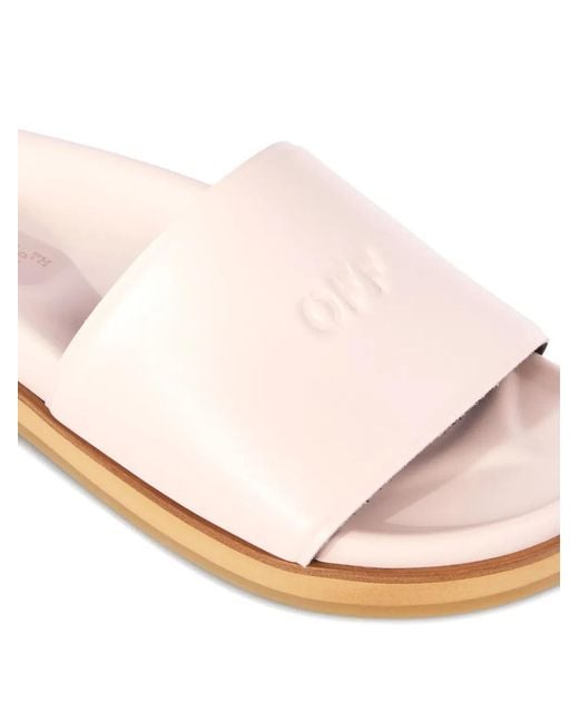 Off-White c/o Virgil Abloh Pink Sandals