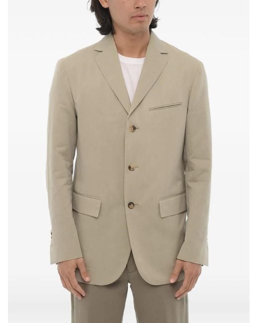 Corneliani Natural Circle Single-Breasted Blazer for men