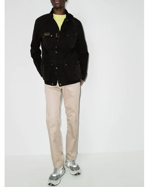 Belstaff Button-Up Jacket in het Black voor heren