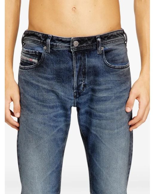 DIESEL Blue Bootcut Jeans Low Waist 2007 Zatiny for men