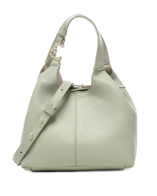 Bolso de hombro con cierre de botón Coccinelle de color Green