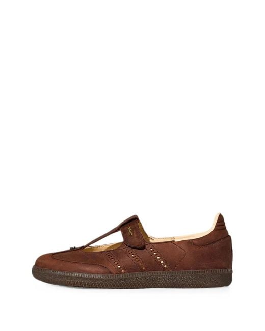 Adidas Brown Samba Jane Sneakers